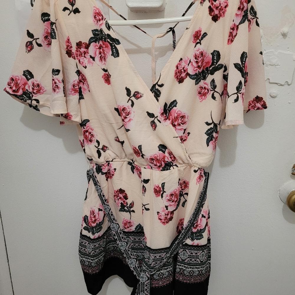 Flower romper